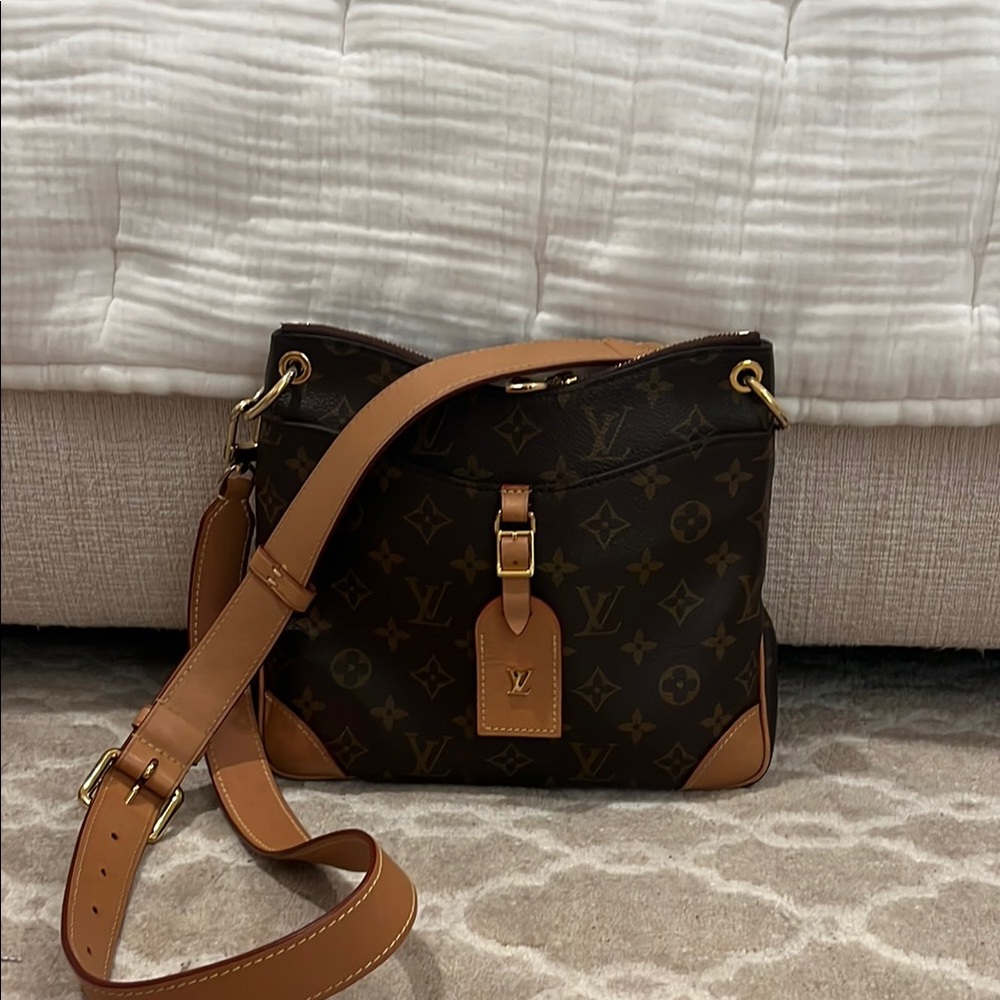 Louis Vuitton Brown Monogram Crossbody Bag